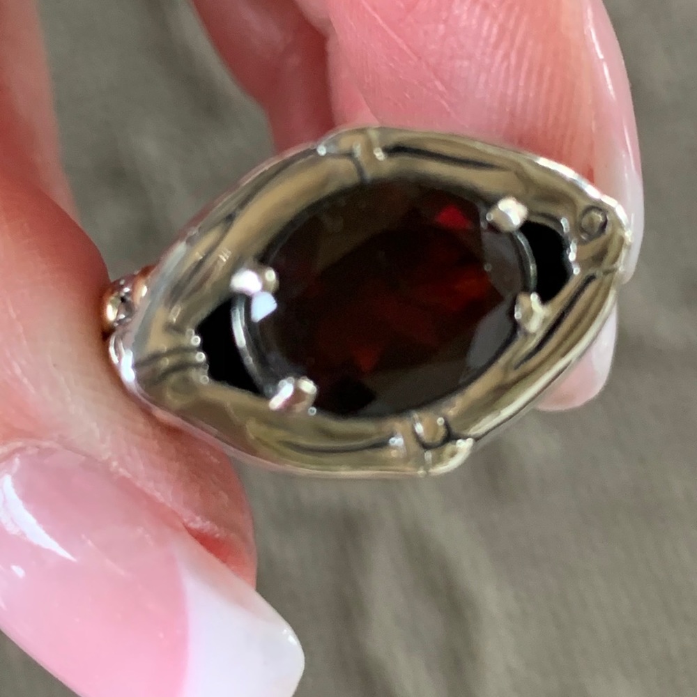 Red Garnet Ring